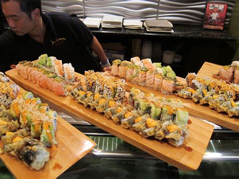 We offer a prix fixe sushi menu starting at 85-125. . Best sushi buffet